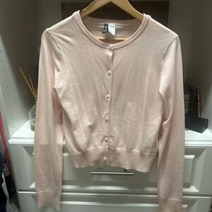 Divided Light Pink Women's Cardigan Sweater